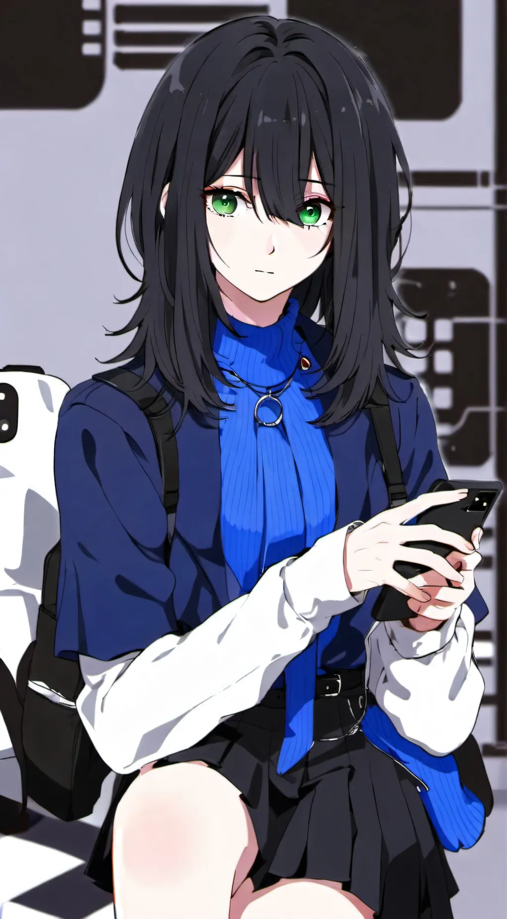 ai character: •°•blue lock°•° background