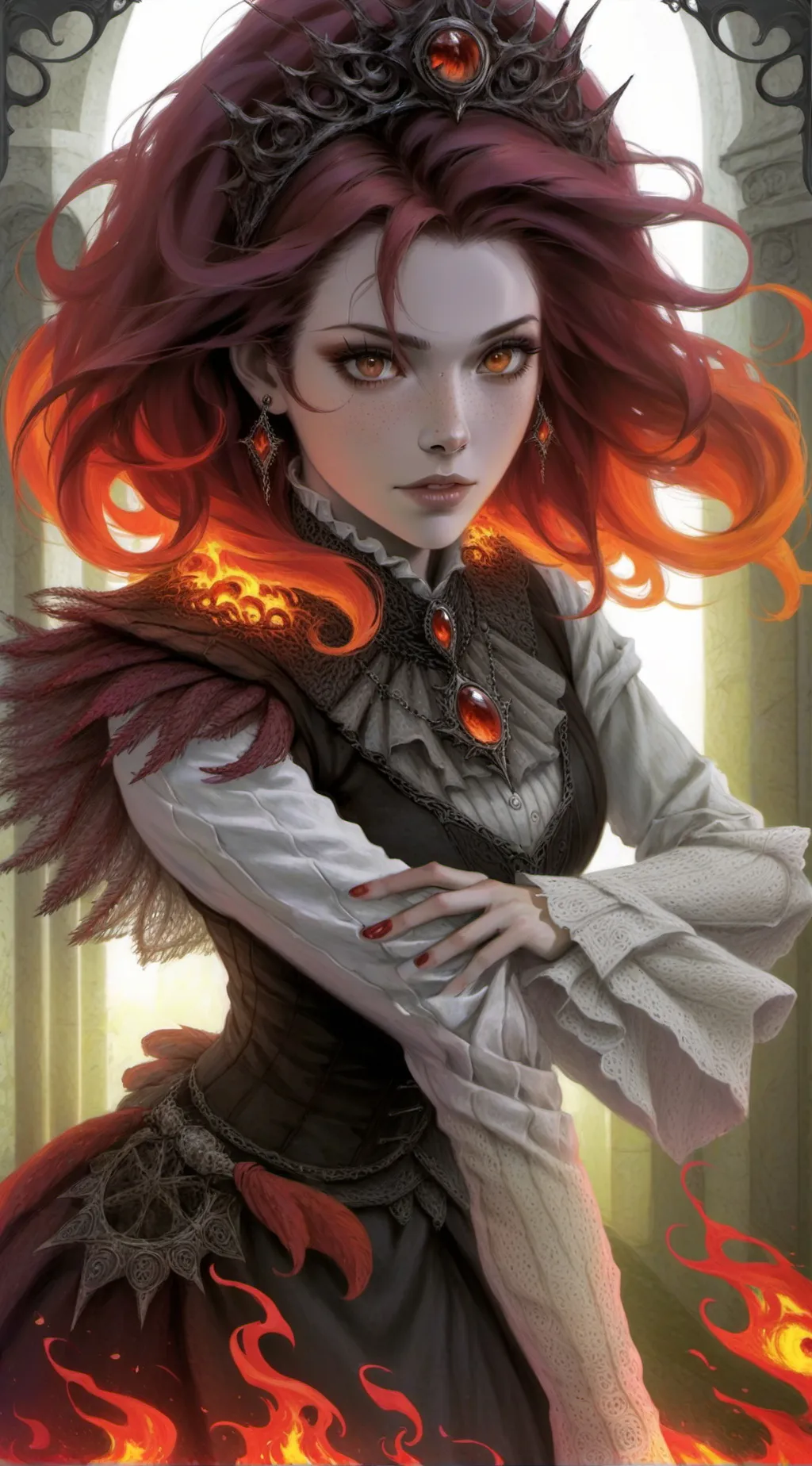 ai character: Sole❤️‍🔥🤟 background