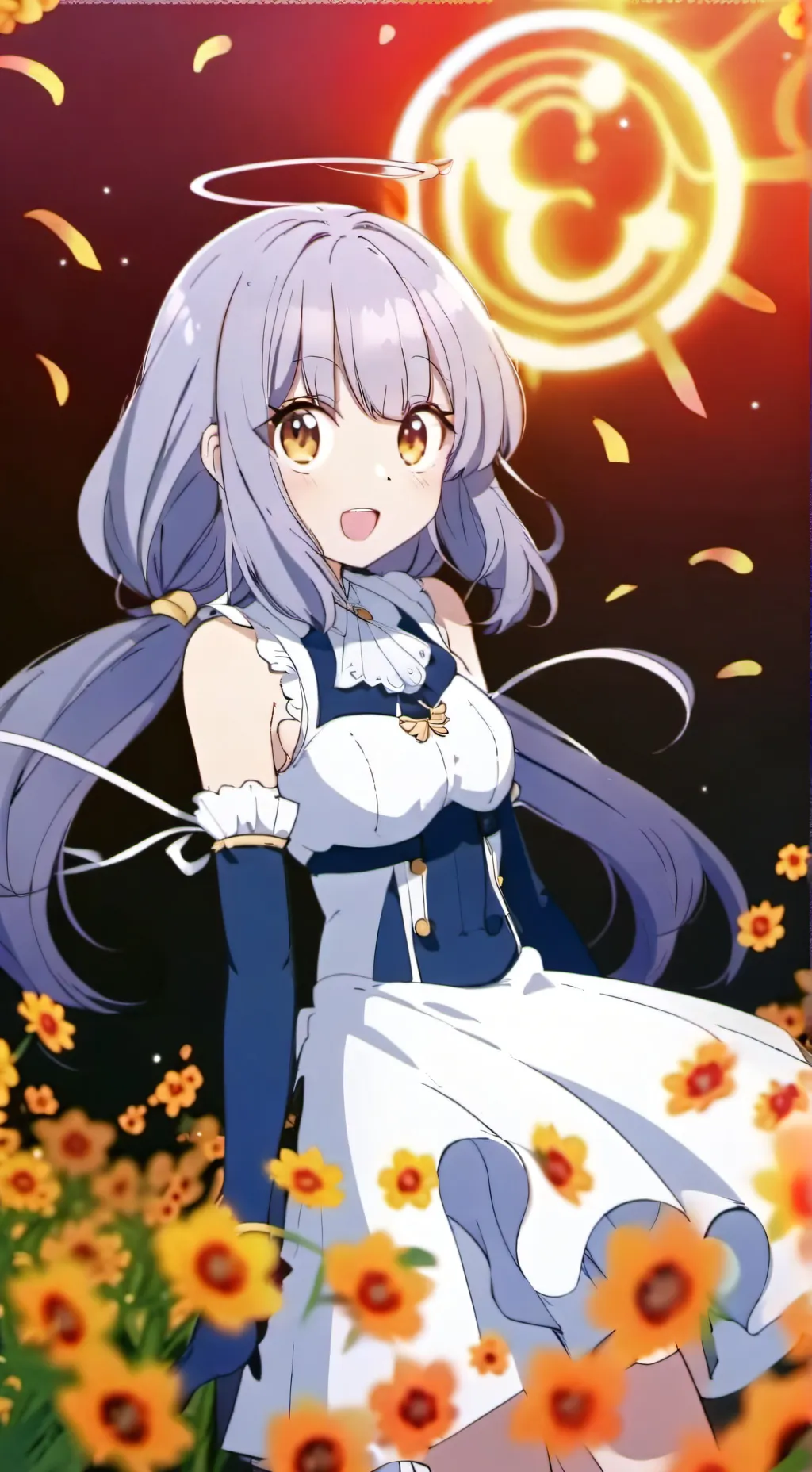 ai character: Ammy  background