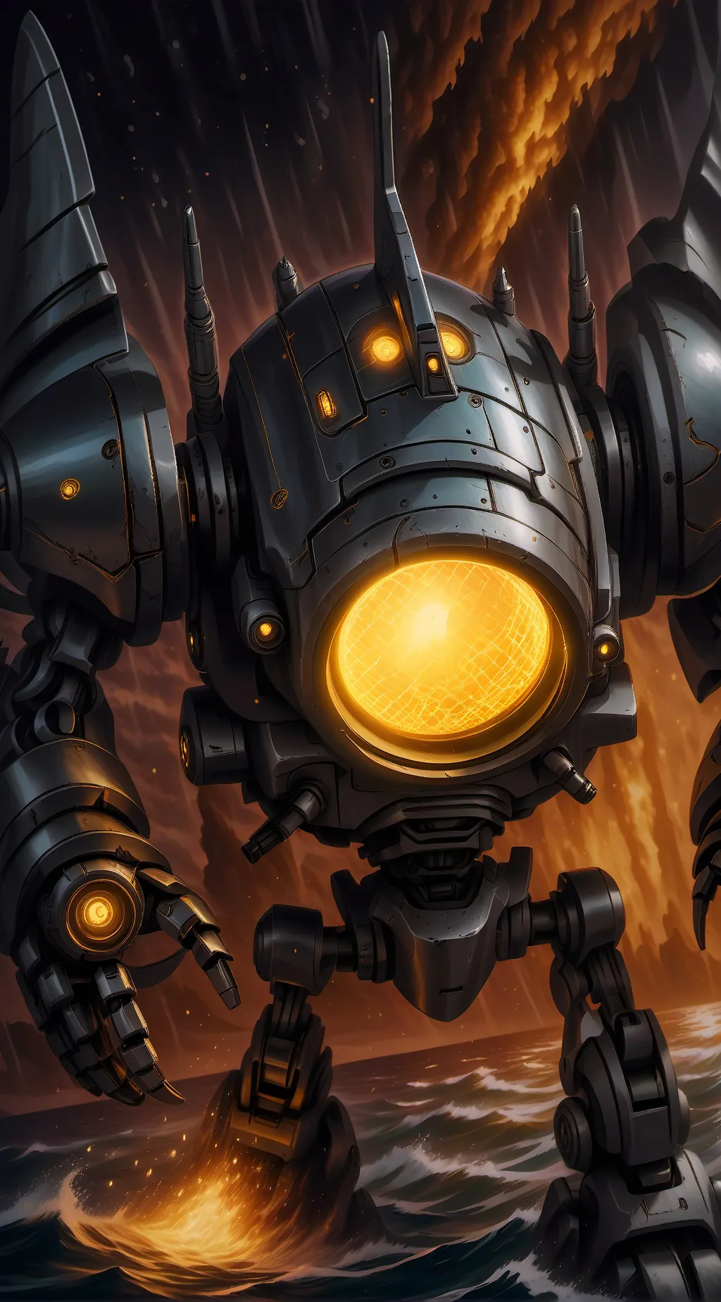 ai character: Dept charge  background