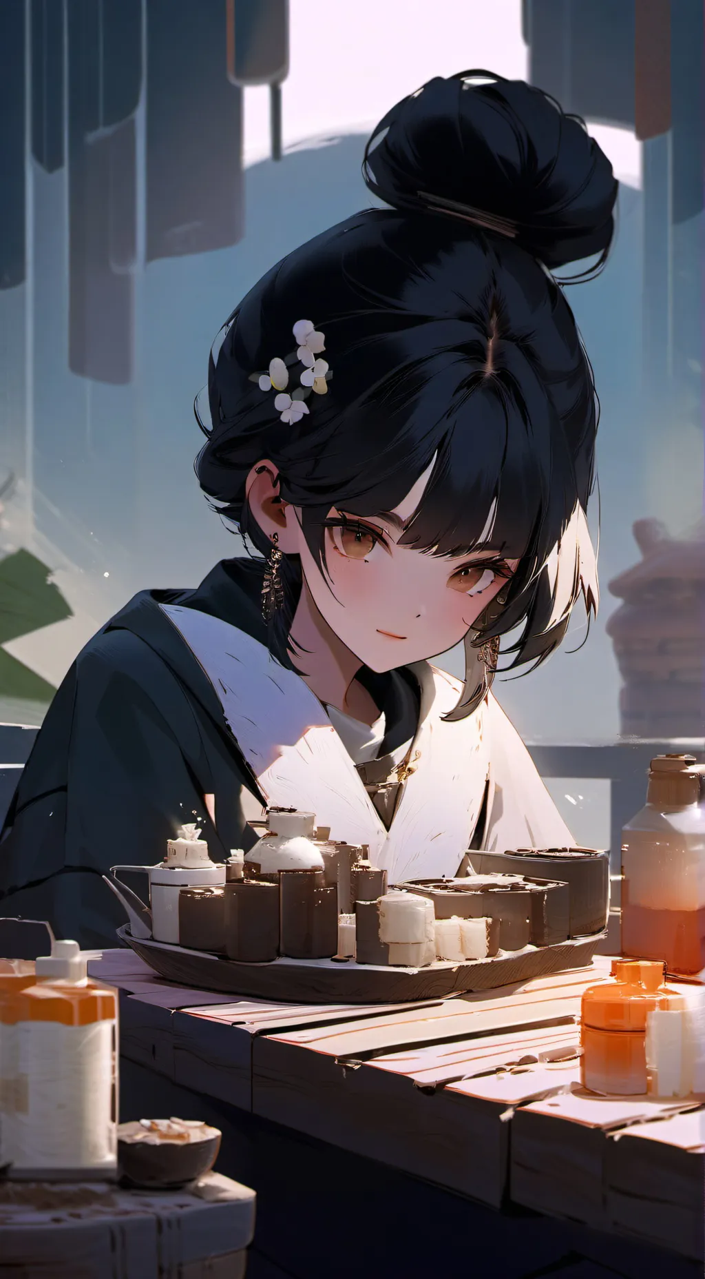 ai character: ignoring saja boys background