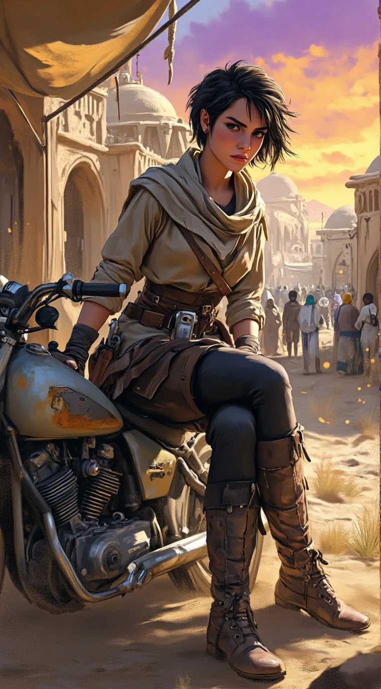 ai character: Kayla  background