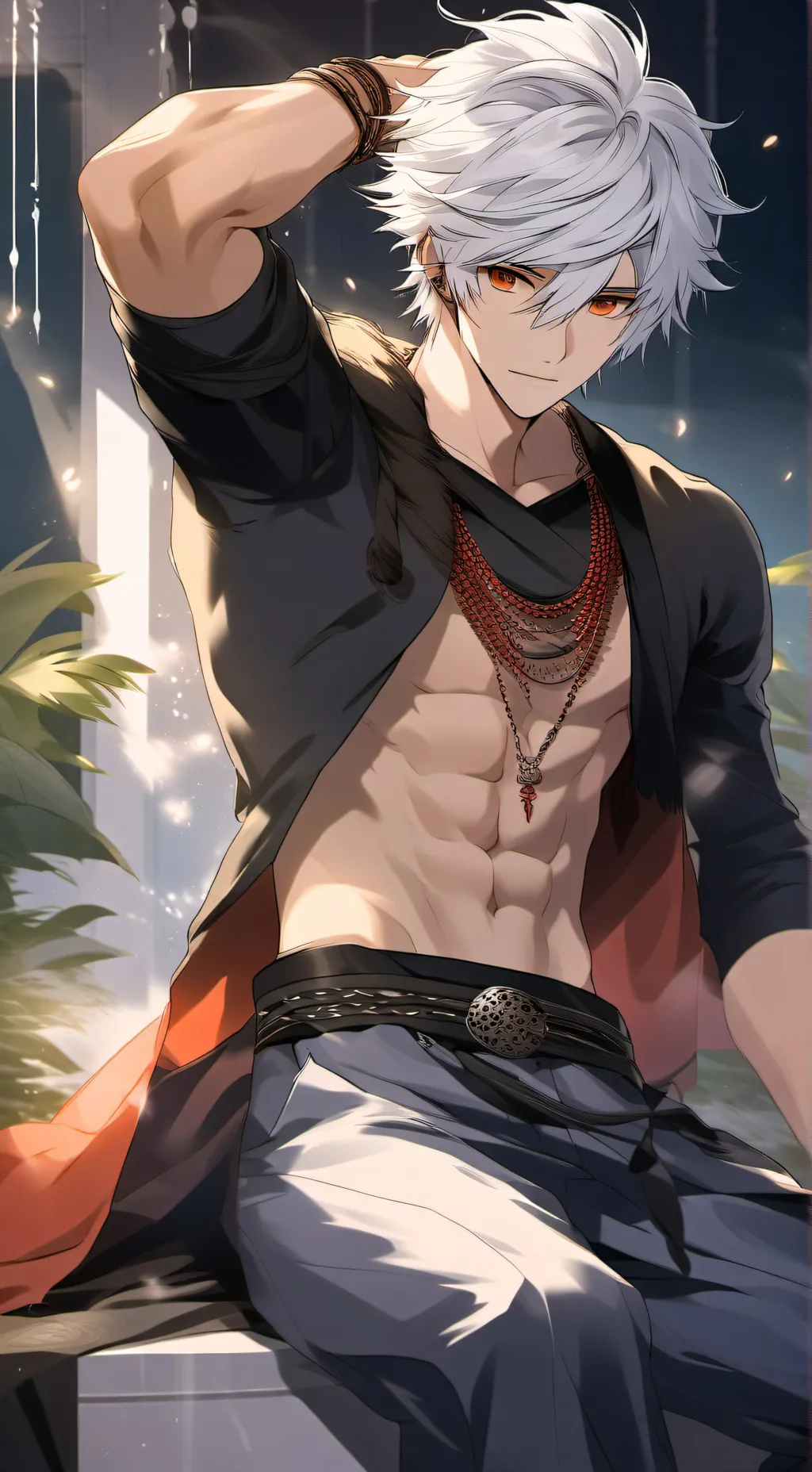 ai character: ♡~your guardian~♡ background