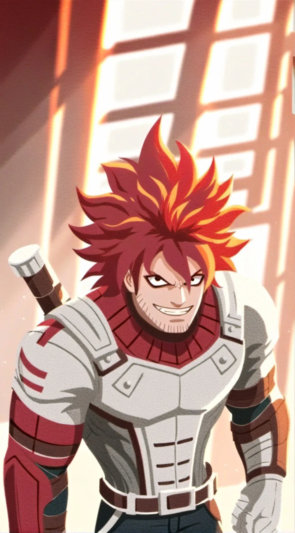 ai character: red riot background