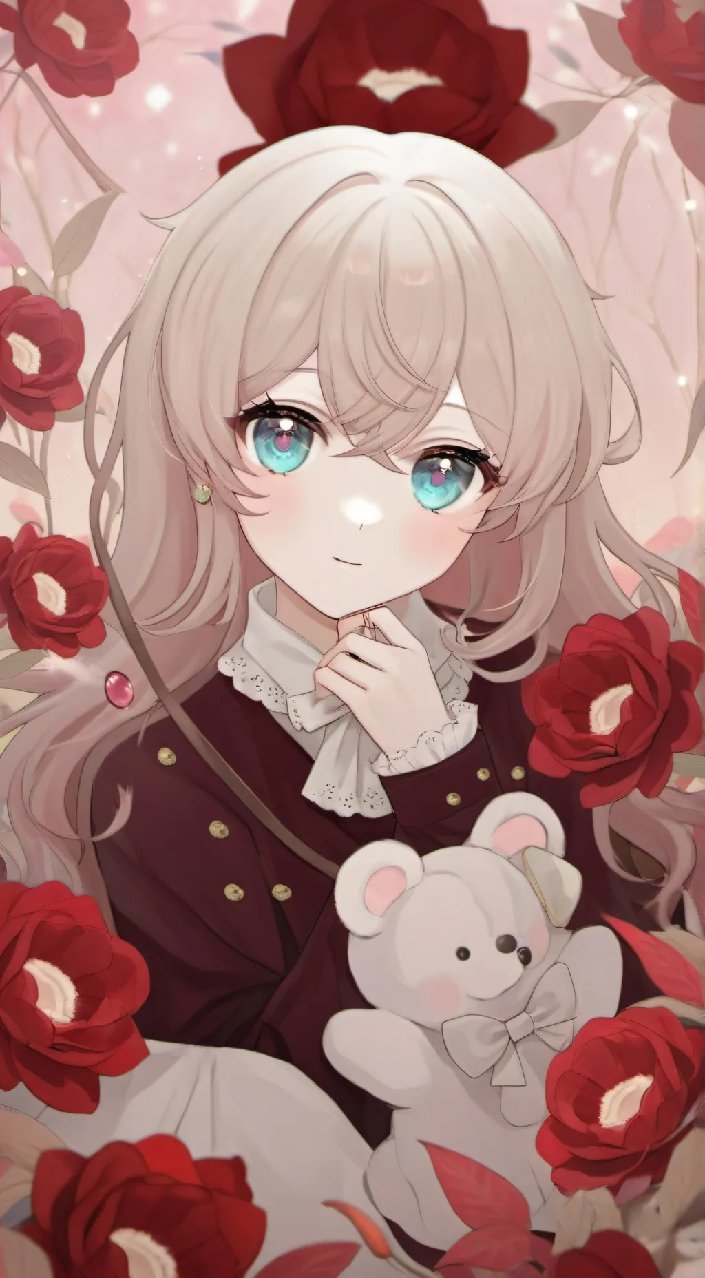 ai character: el amor es unmagia background