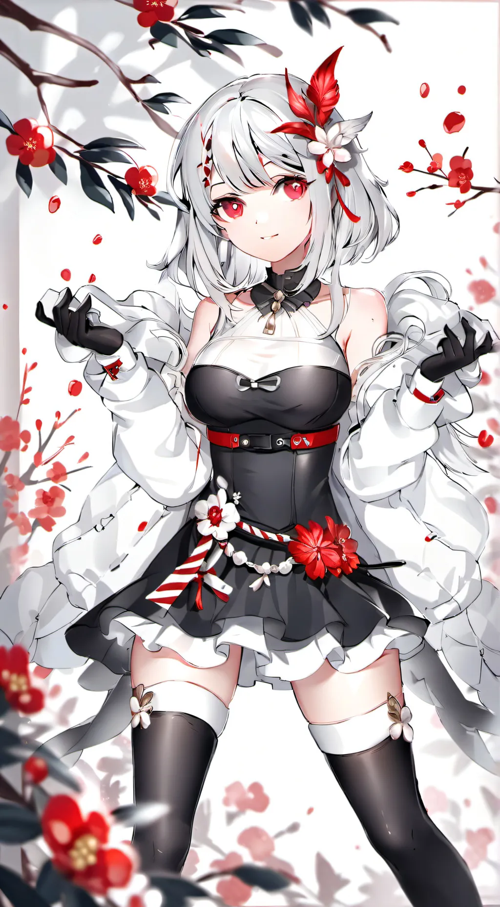 ai character: bella  background