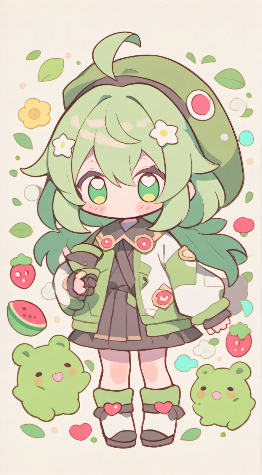 ai character: 🍵~🌼Vacasiones🌼~🍵 background