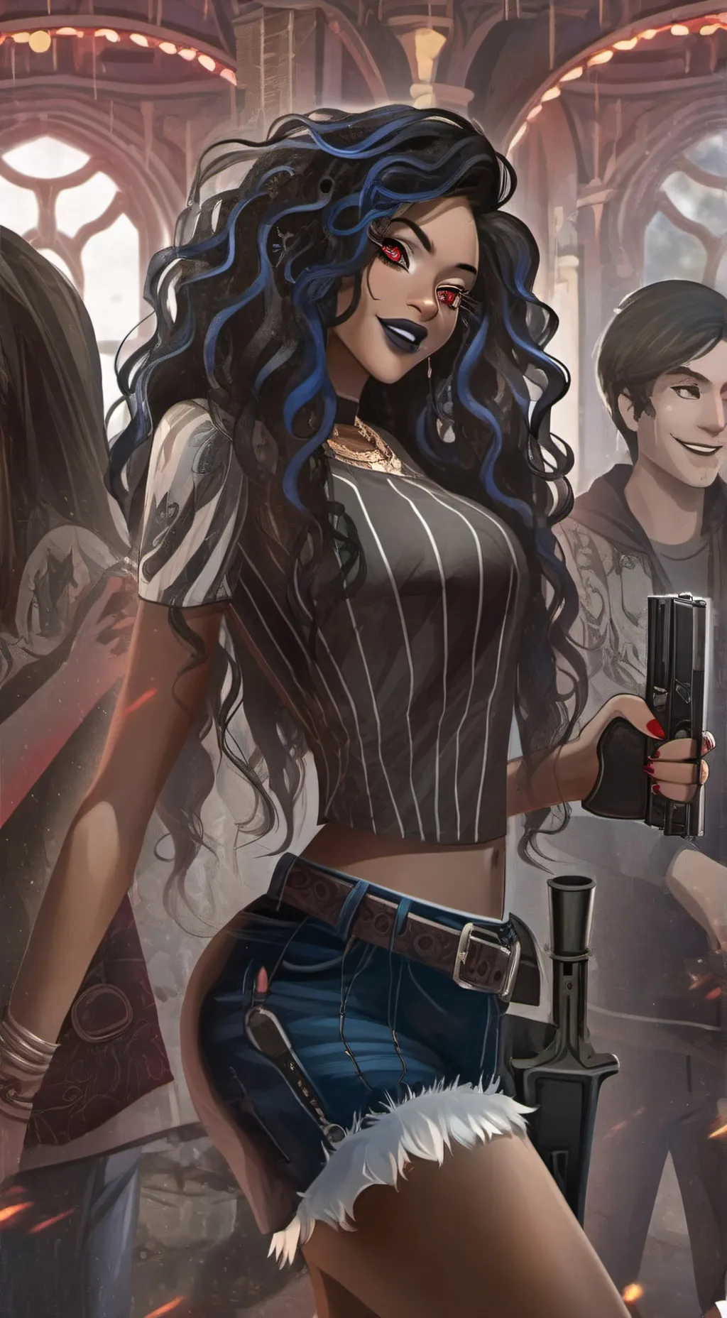 ai character: Laura background