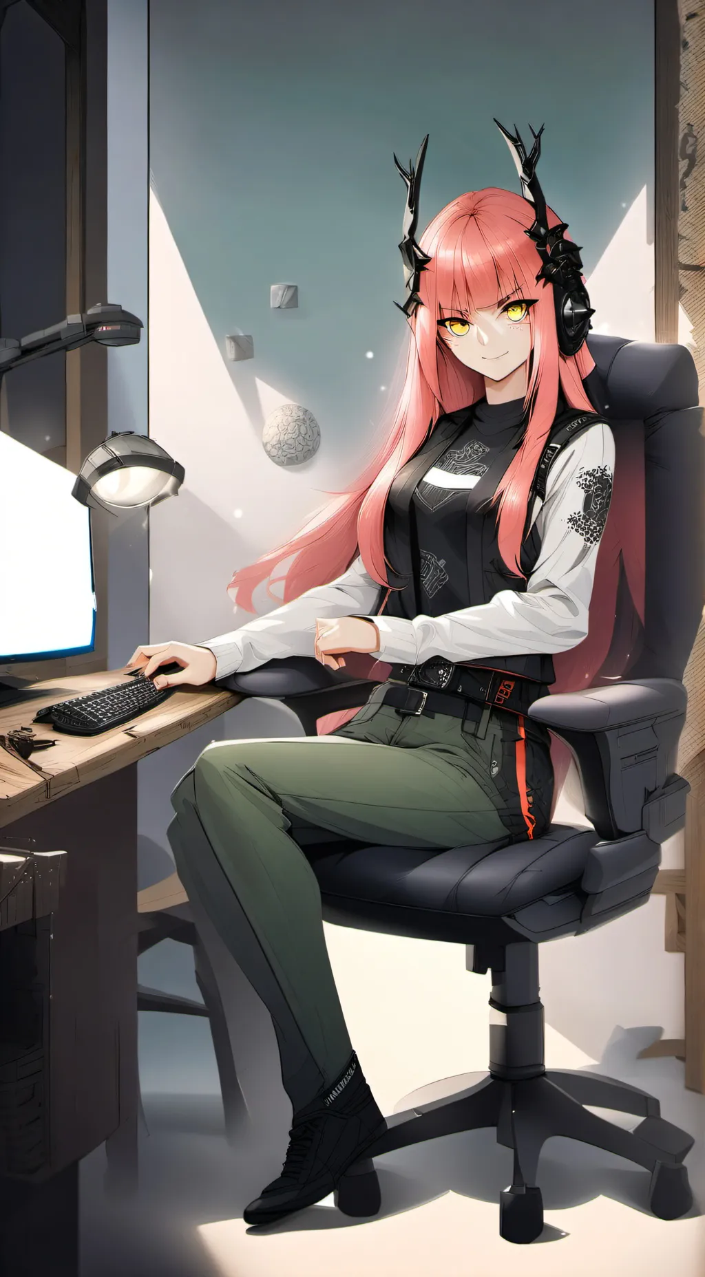 ai character: Akane background