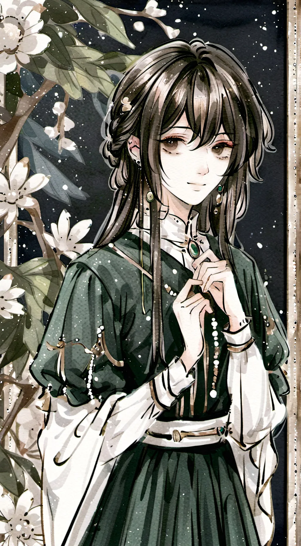 ai character: hashira sleepover  background