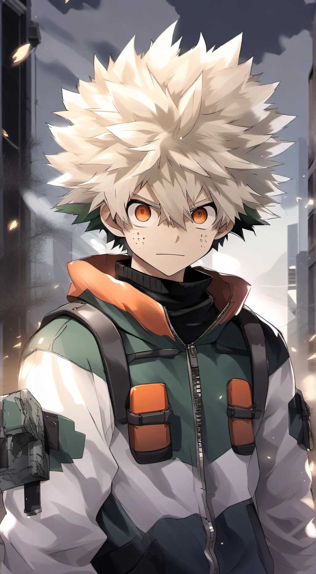 ai character: My Hero Academia background