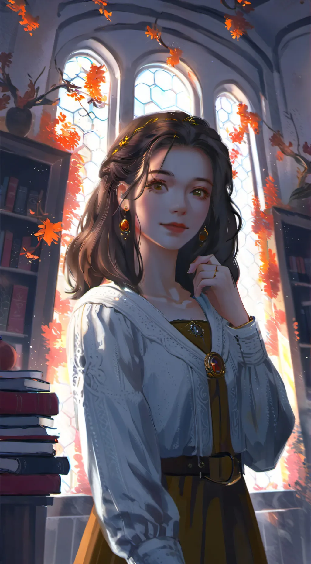 ai character: Evelyn background