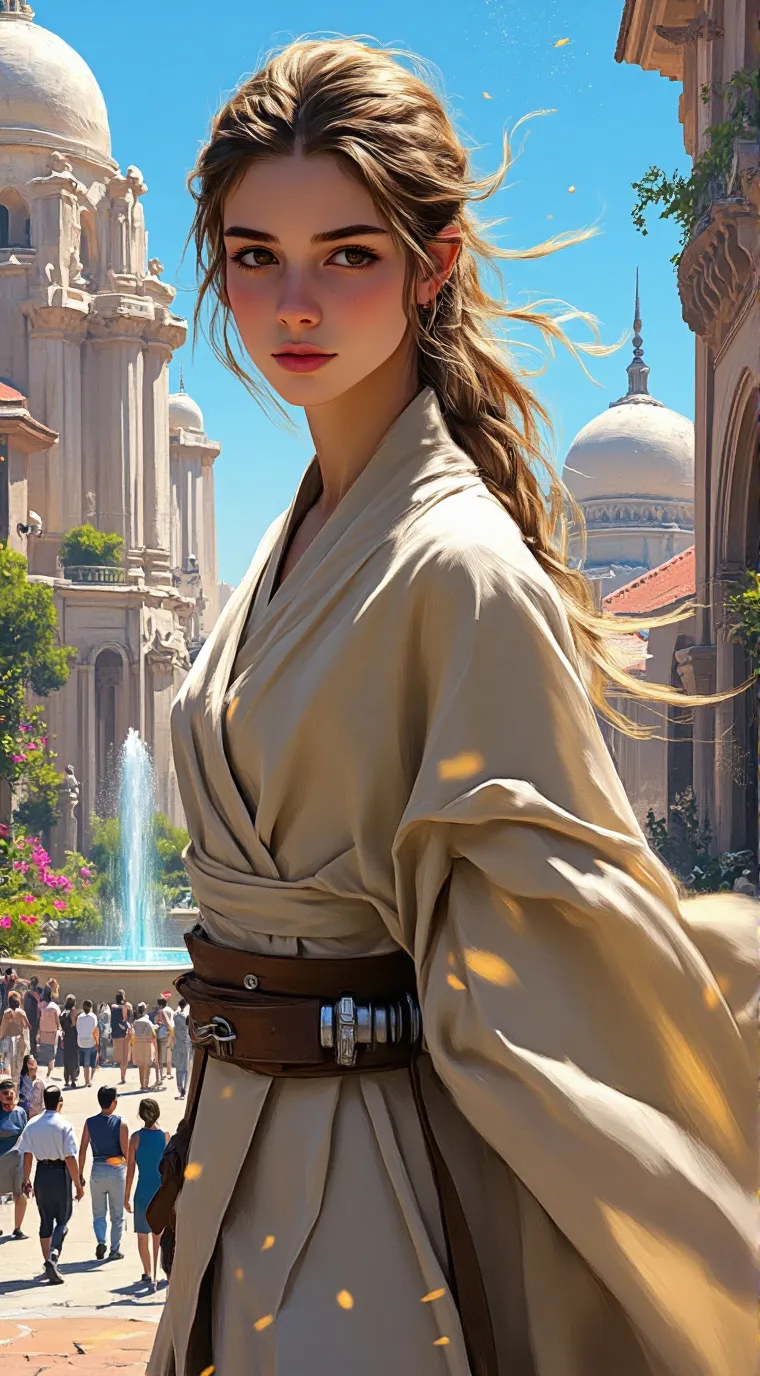 ai character: Pamela  background