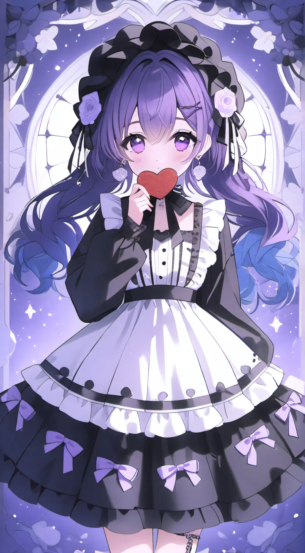 ai character: luna background