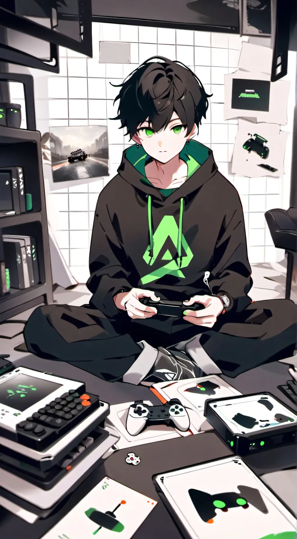 ai character: Asher background