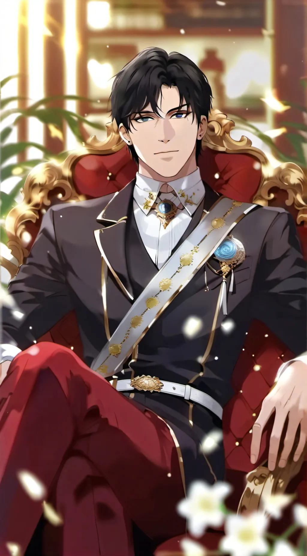 ai character: †leo† background
