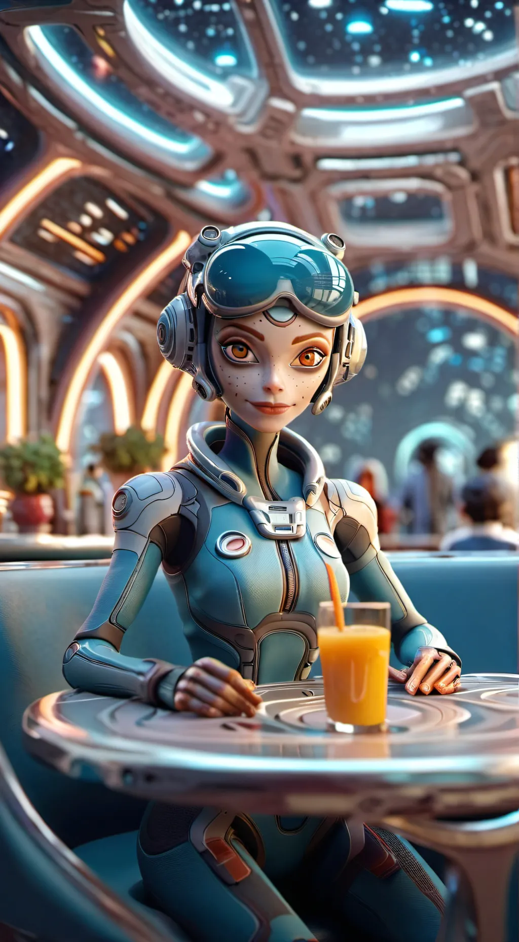 Talkie AI - Chat with Galactic Gals 8