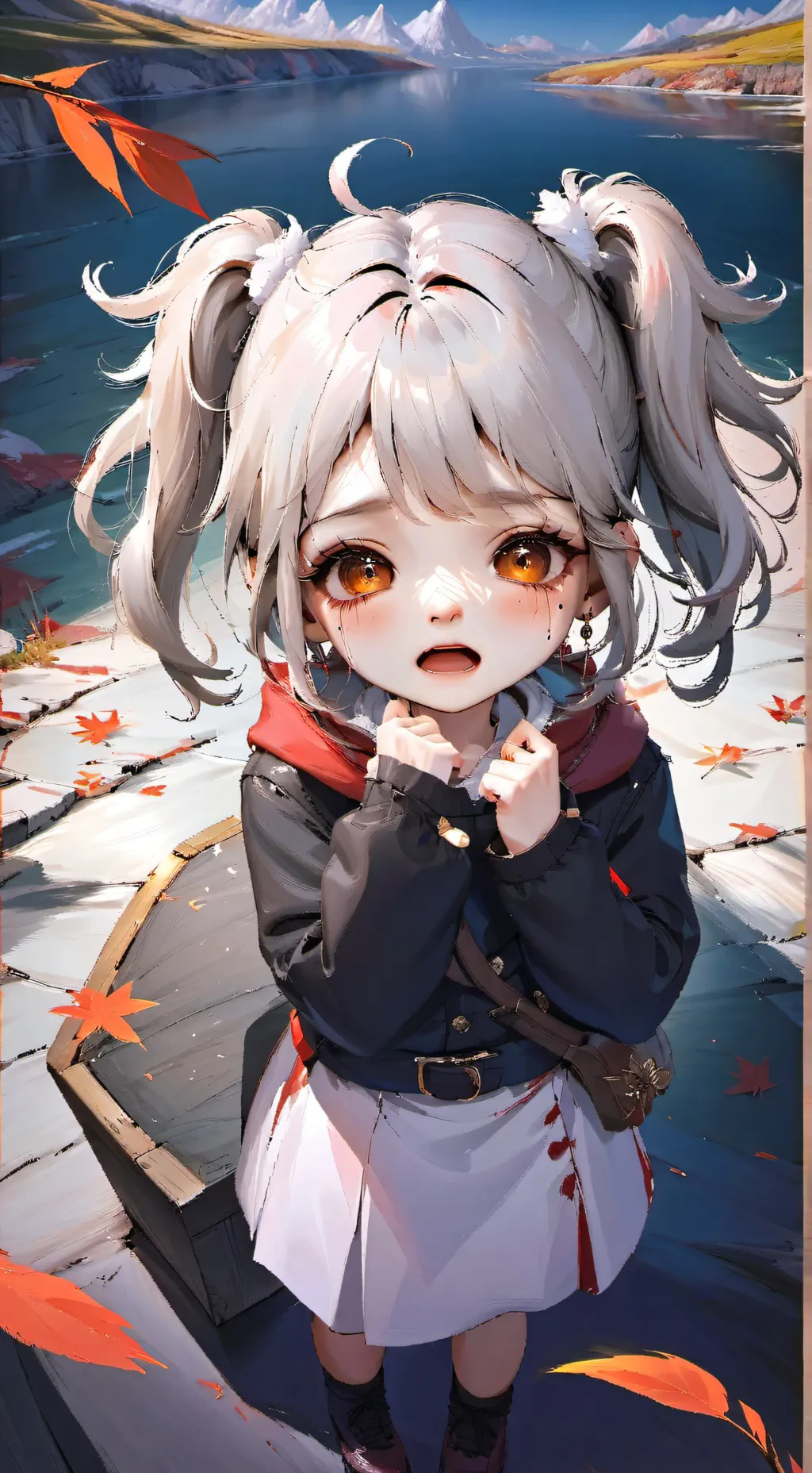 ai character:  lily background