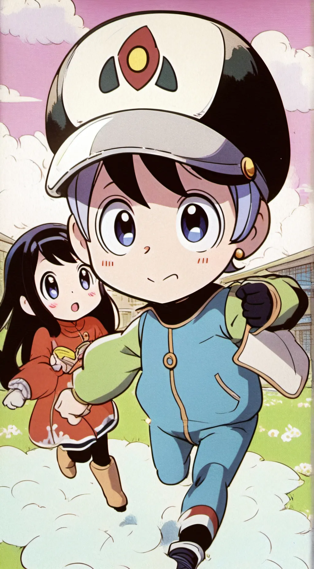 ai character: DANDY WORLD HATE Y background