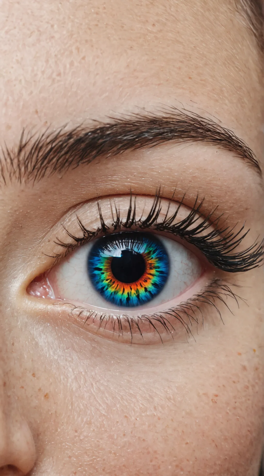 ai character: Eye colors! background