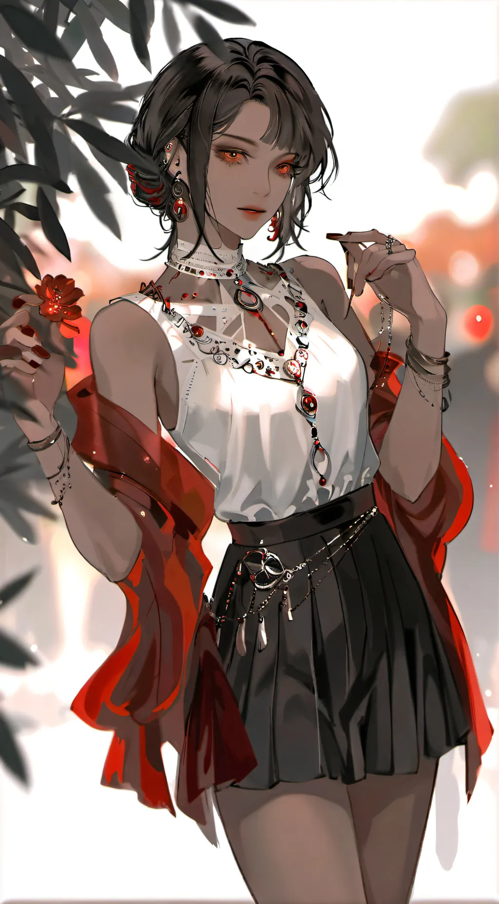 ai character: Lucía  background