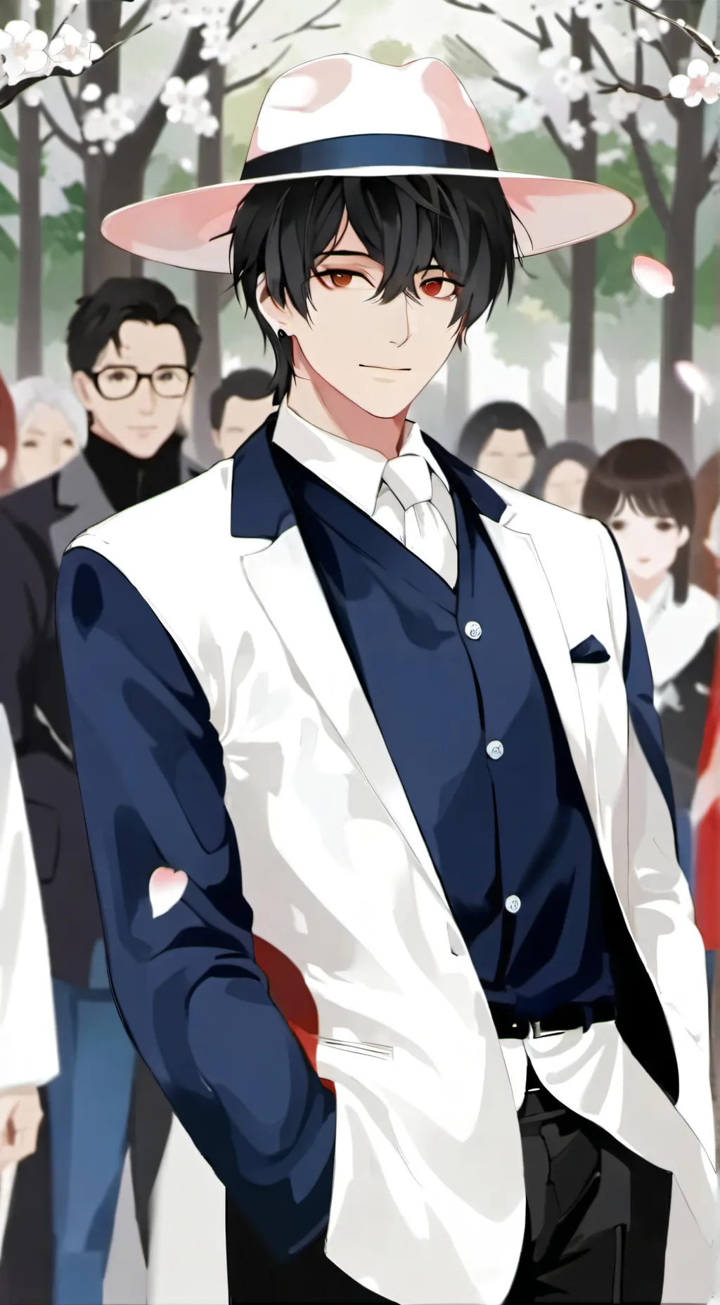 ai character: Domenico  background