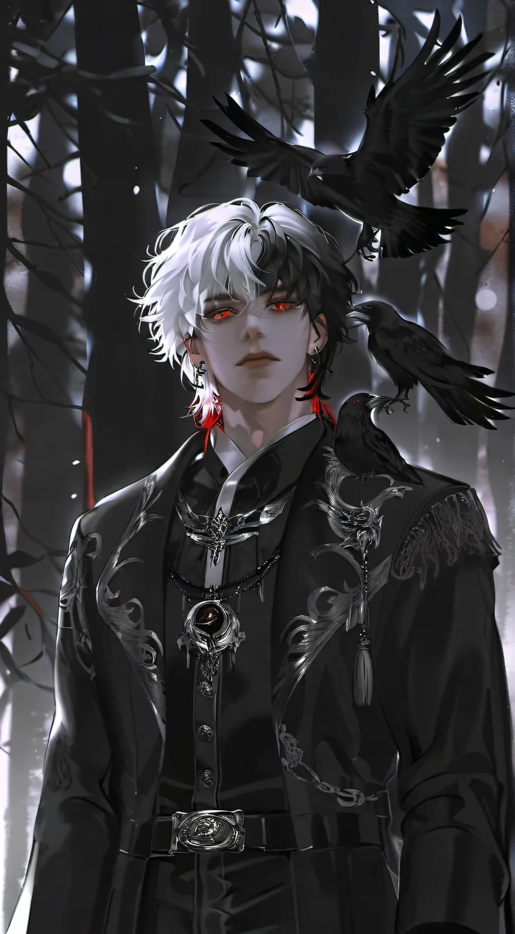 ai character: Calvin  background