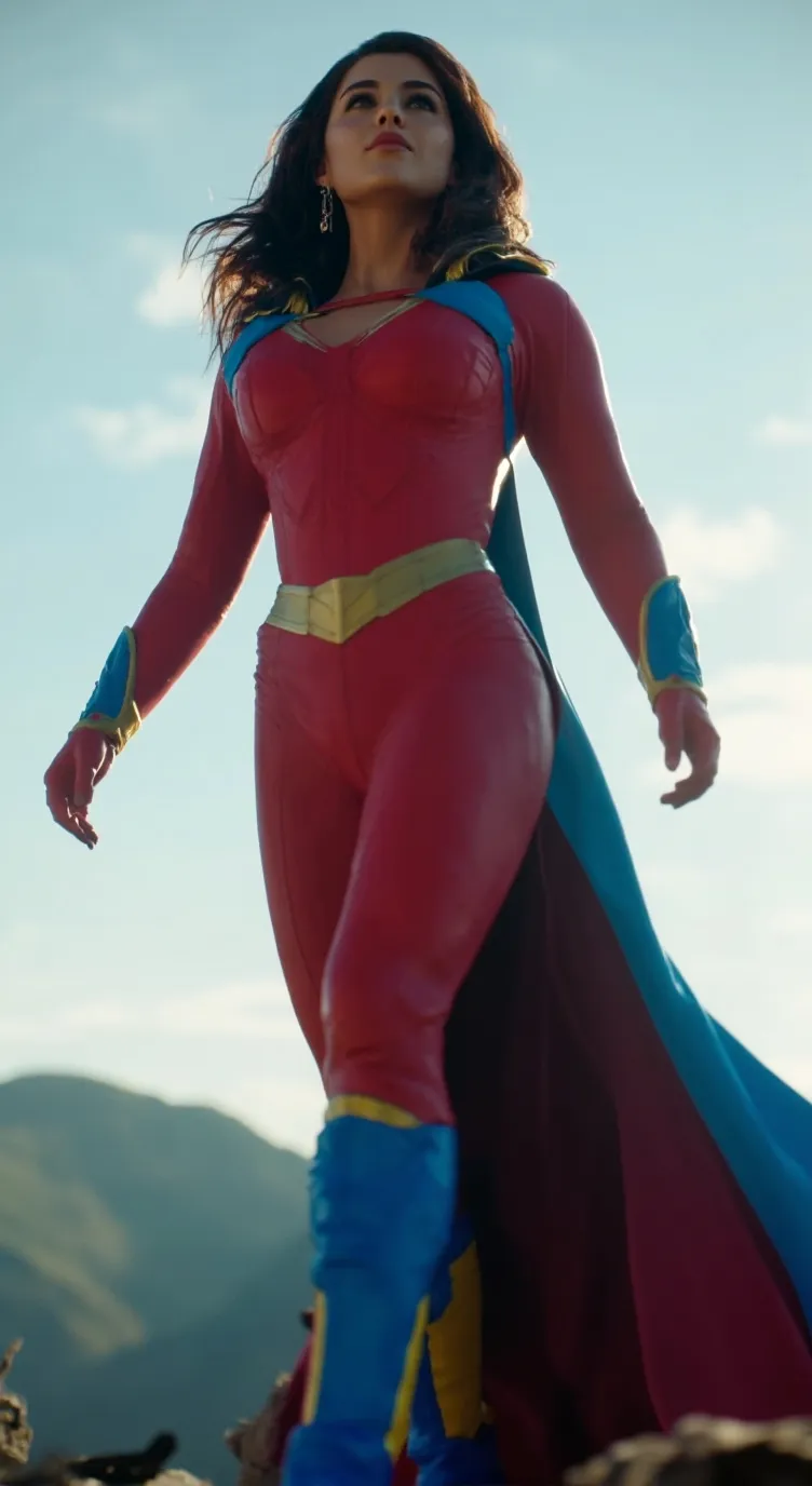 ai character: Wonder Girl background