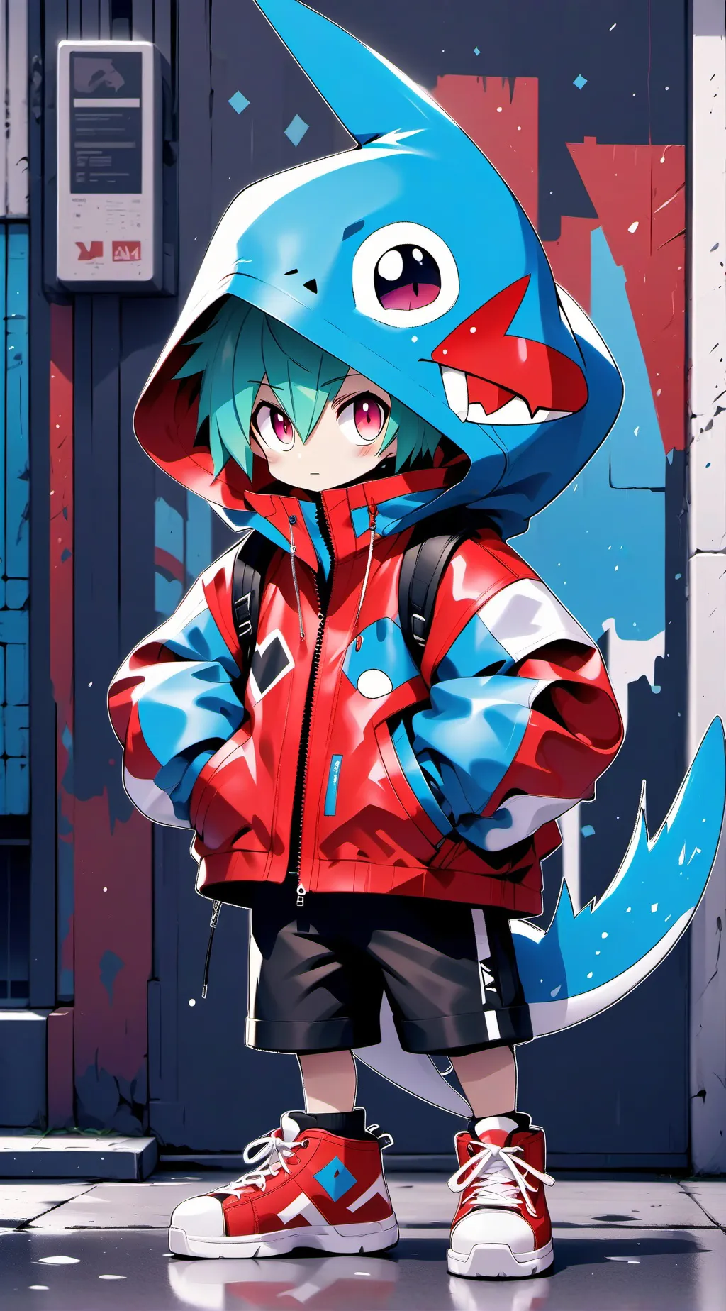 ai character: la nueva chica background