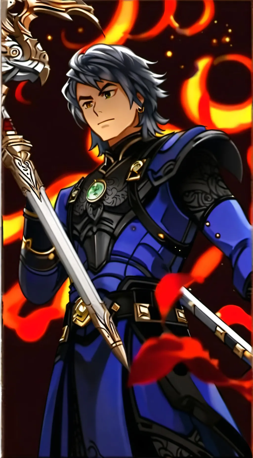 ai character: cole  background