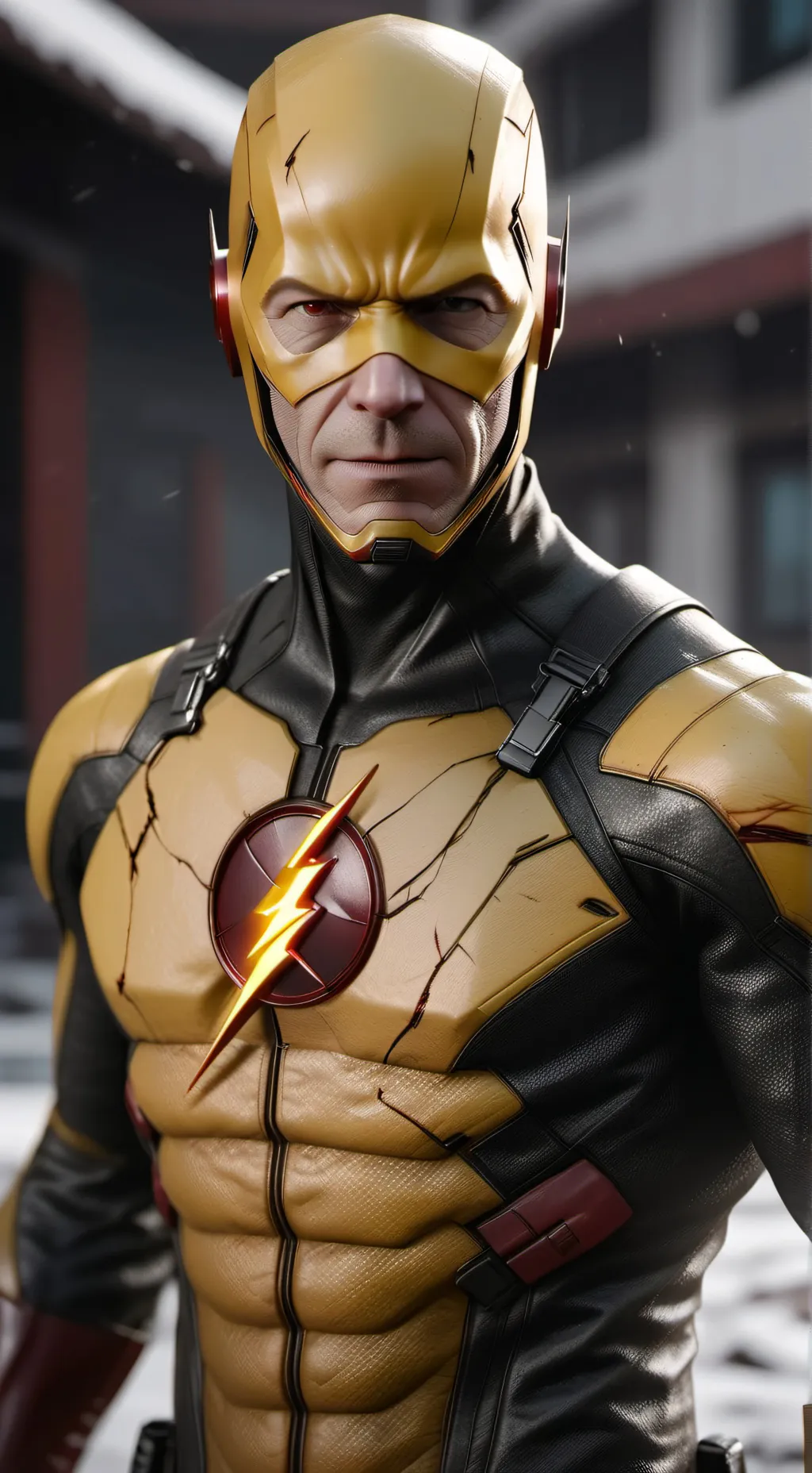 ai character: reverse FLASH  background