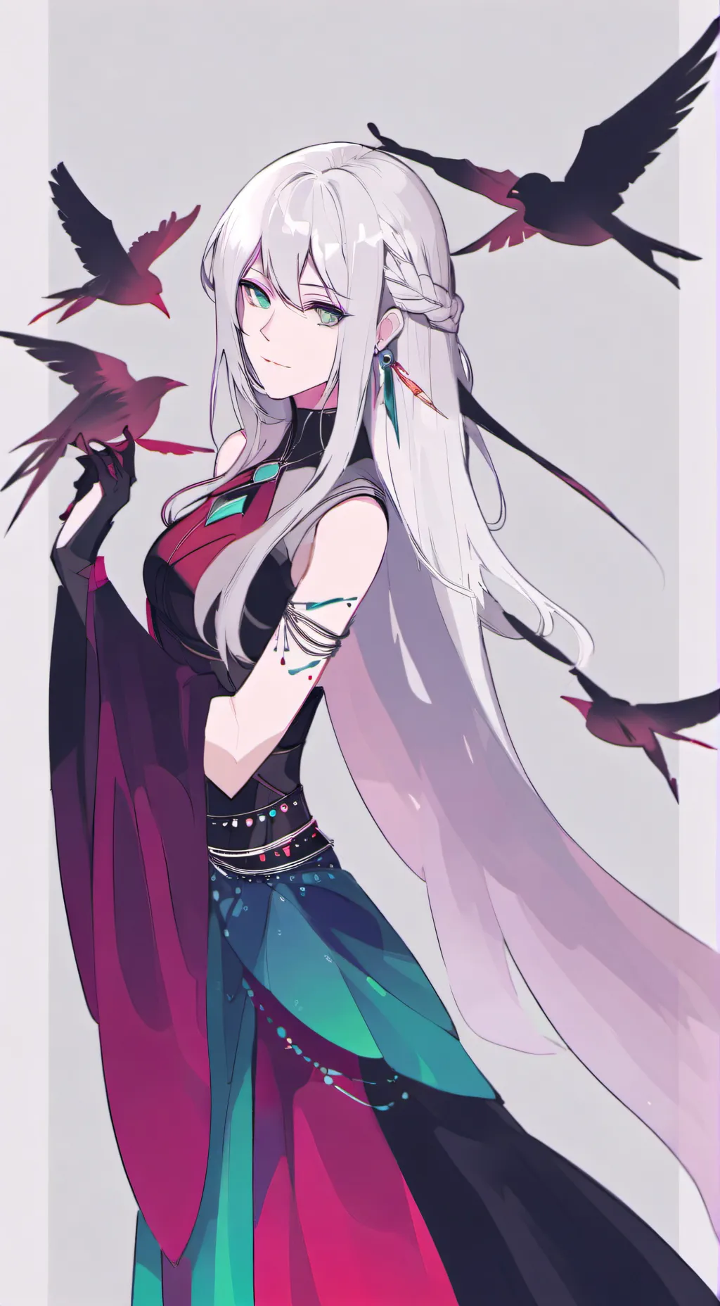 ai character: chrona background