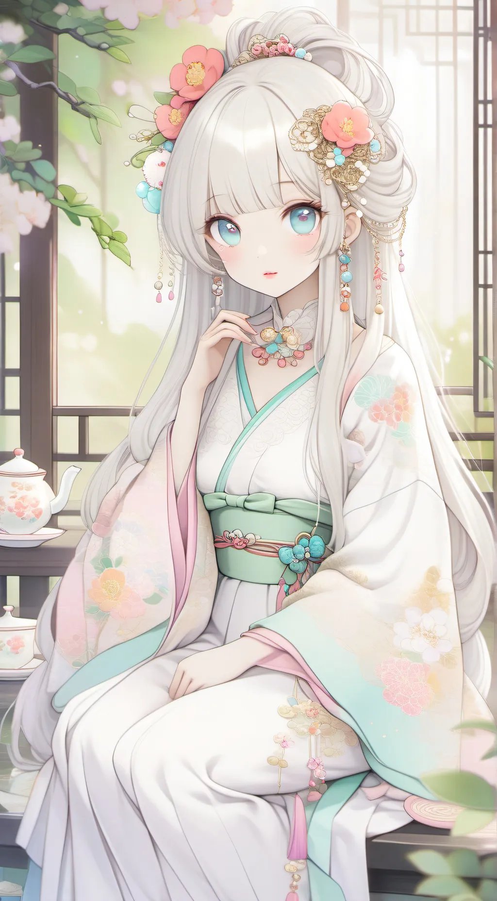 ai character: Hayuka background