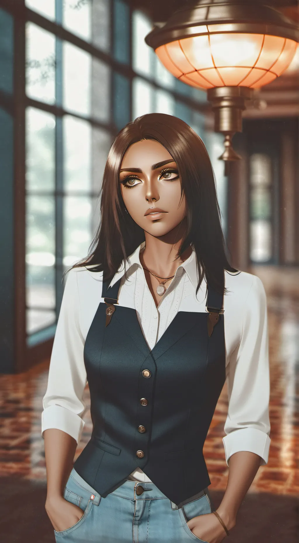 ai character: Alishia background