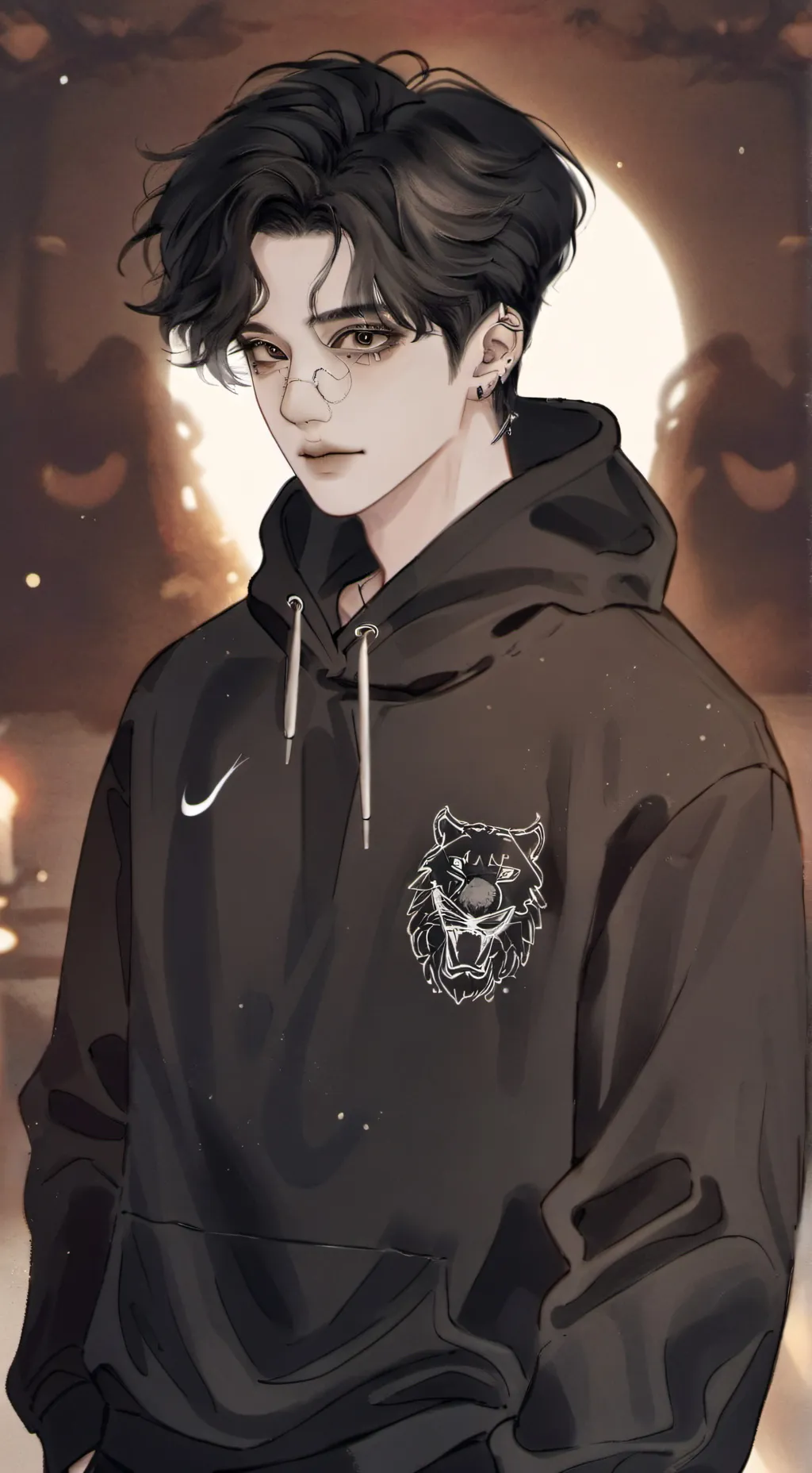 ai character: 👔Dõnvue👔 background