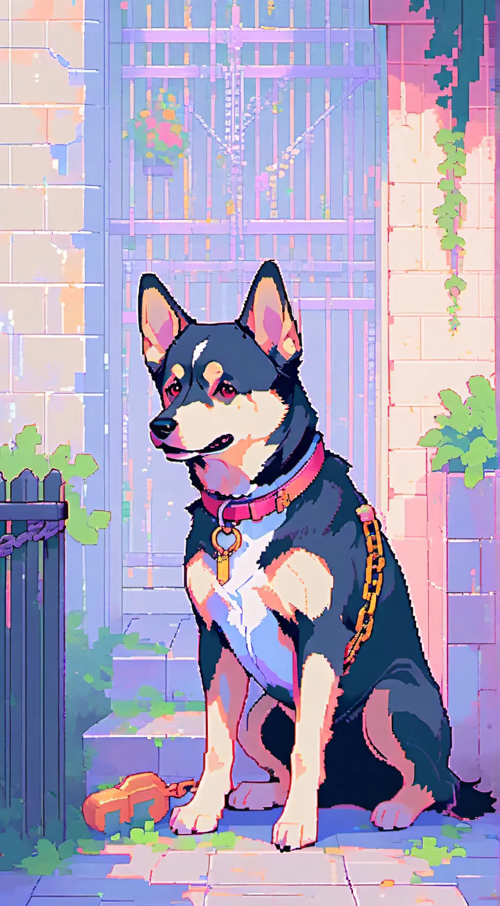 ai character: Sea_b7nny x dogday background