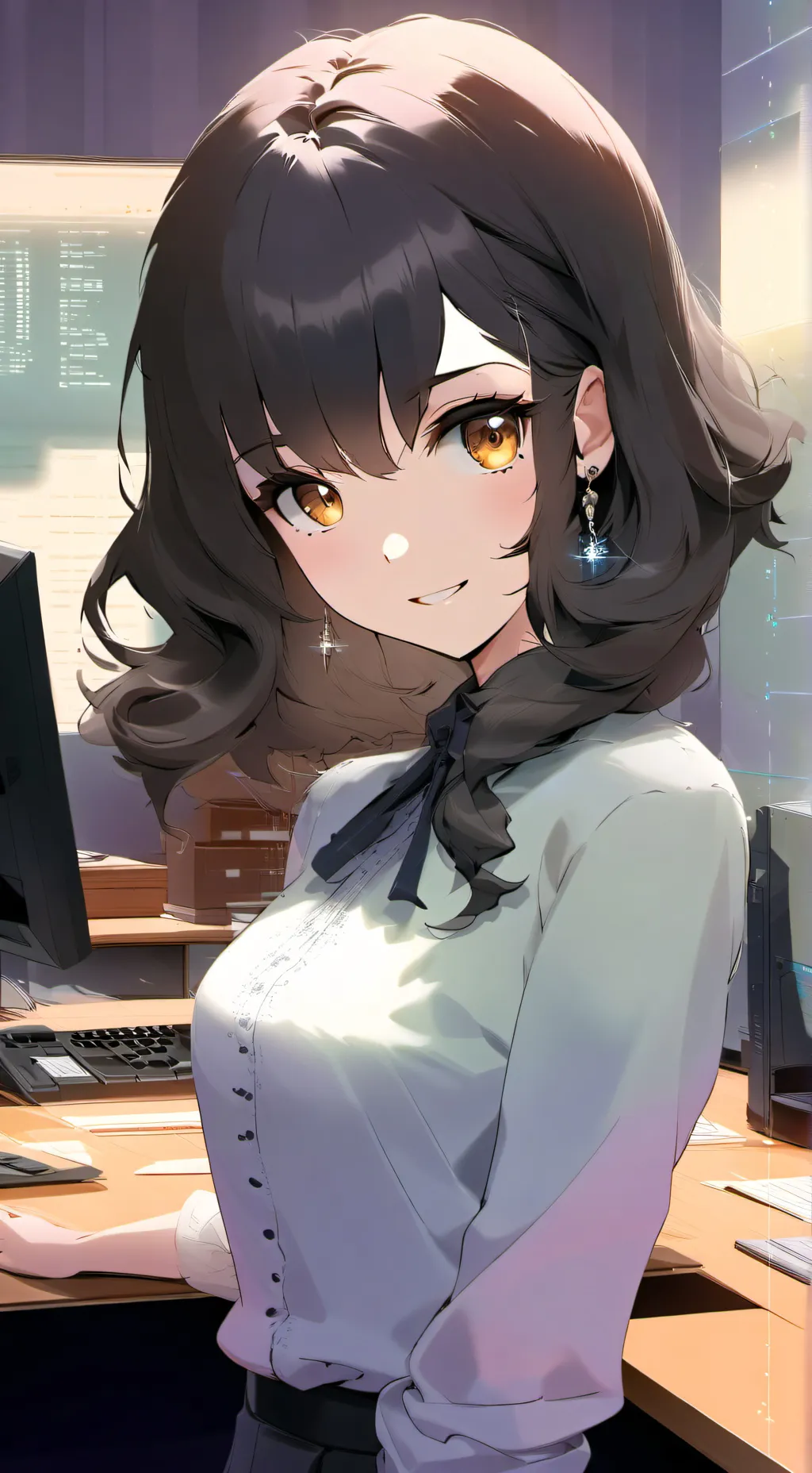 ai character: .  background