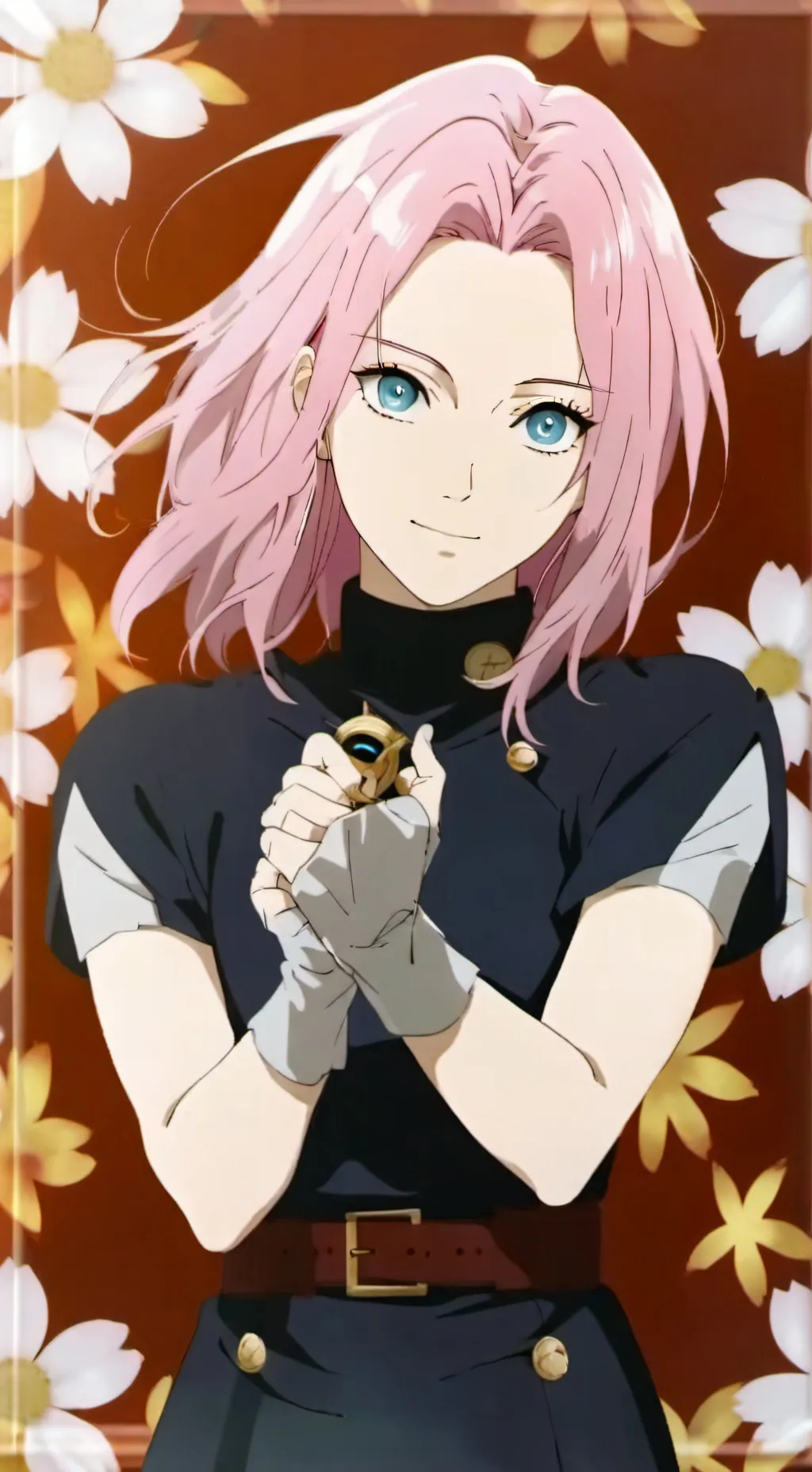 ai character: sakura background