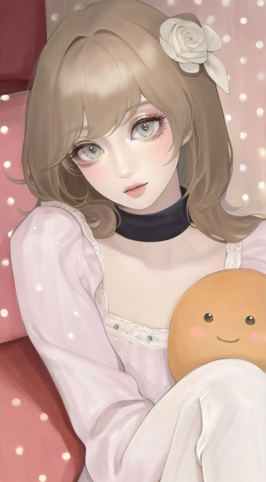 ai character: Lila background