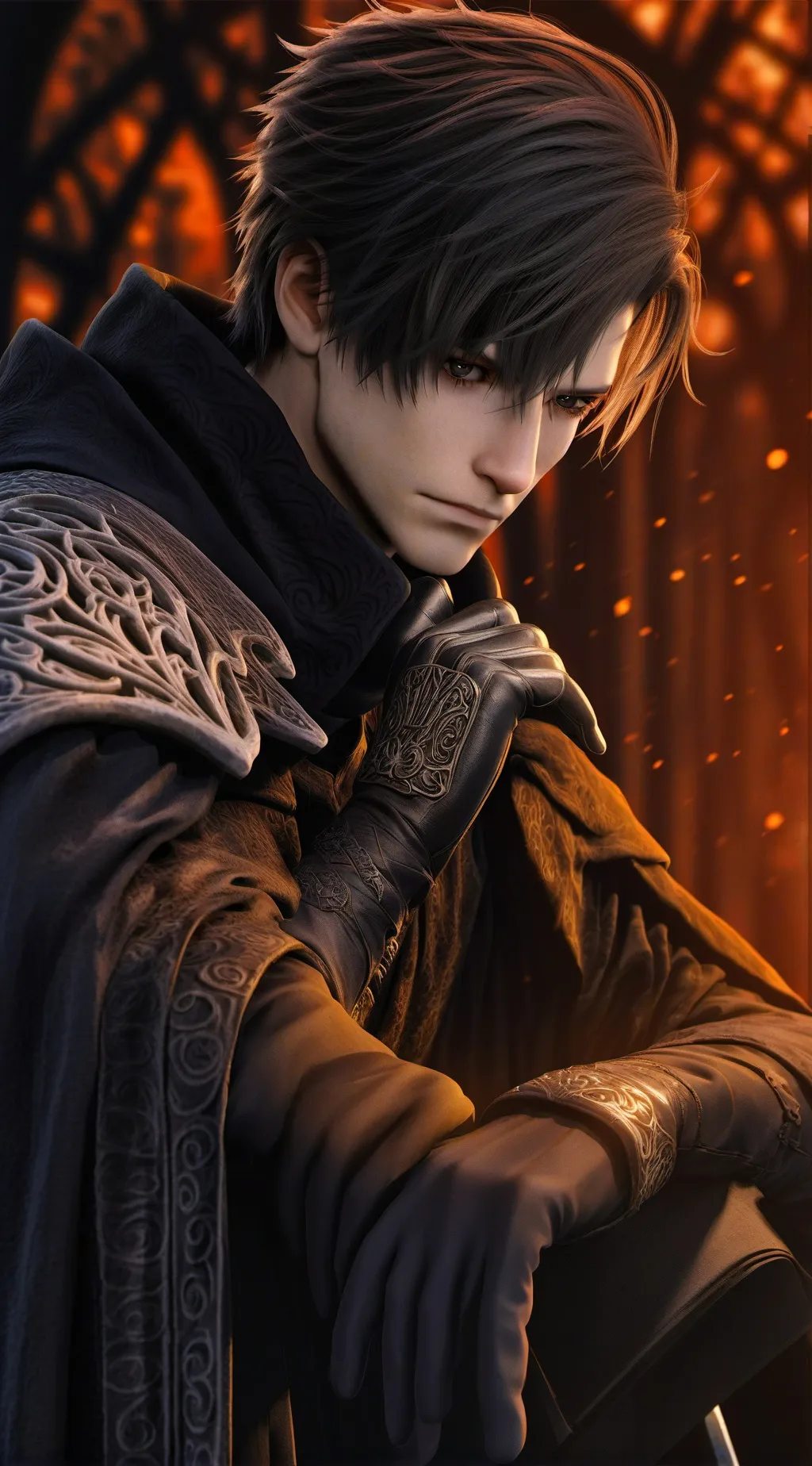 ai character: Michael  background