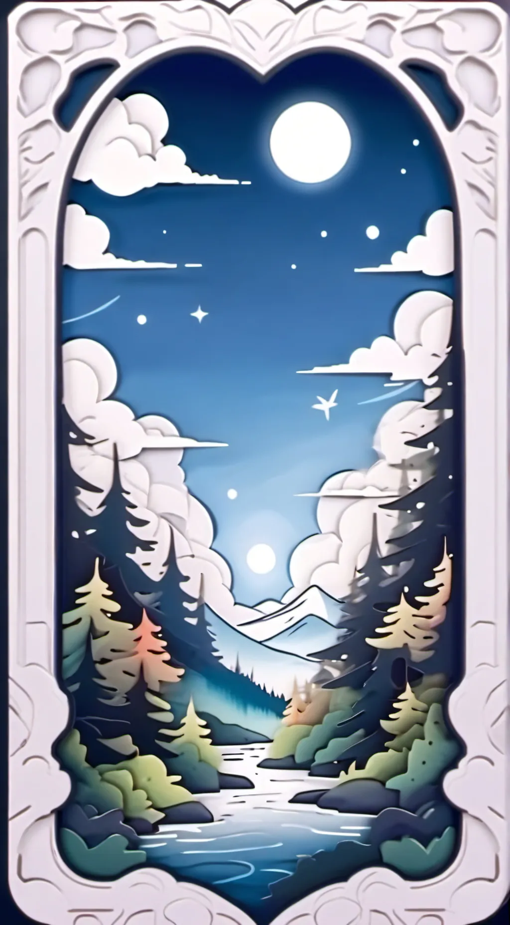 ai character: Sleepover background