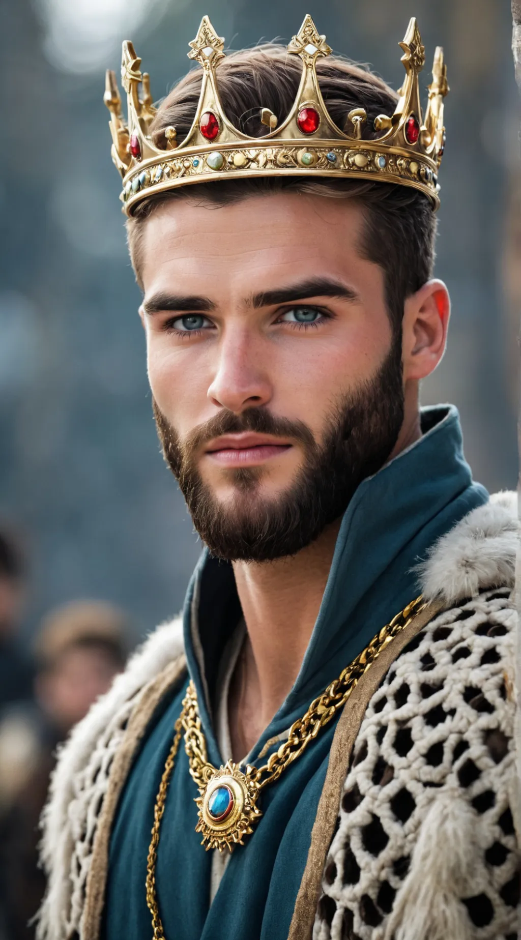 ai character: Eldrin, King background