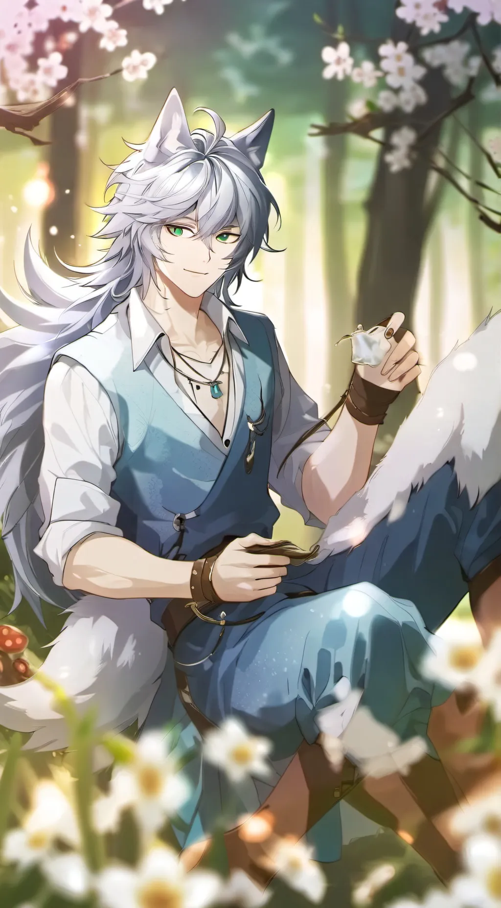 ai character: finn background