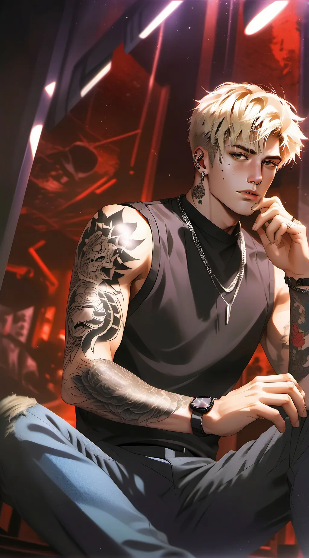 ai character: Elijah  background