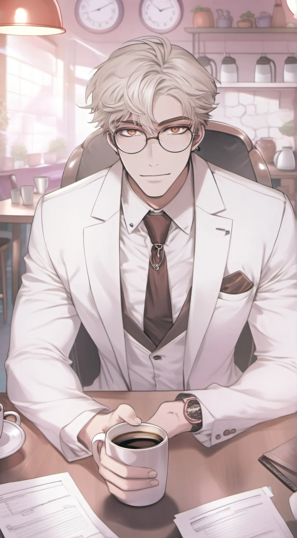 ai character: El Intruso Emprendedor background