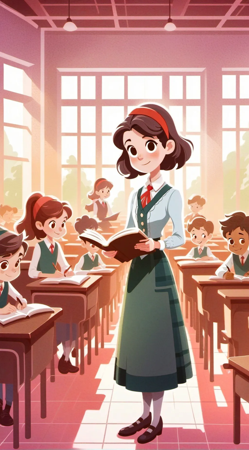 ai character: primaria  background