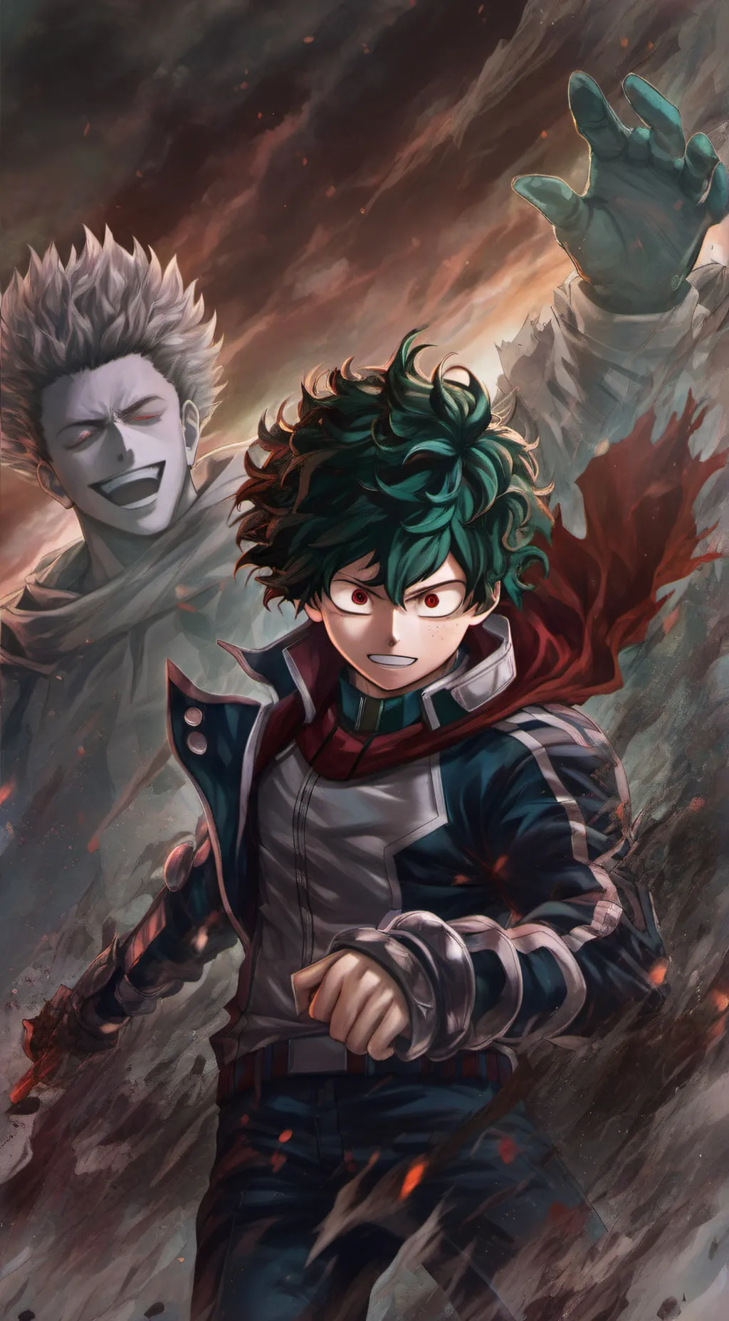 ai character: Deku background