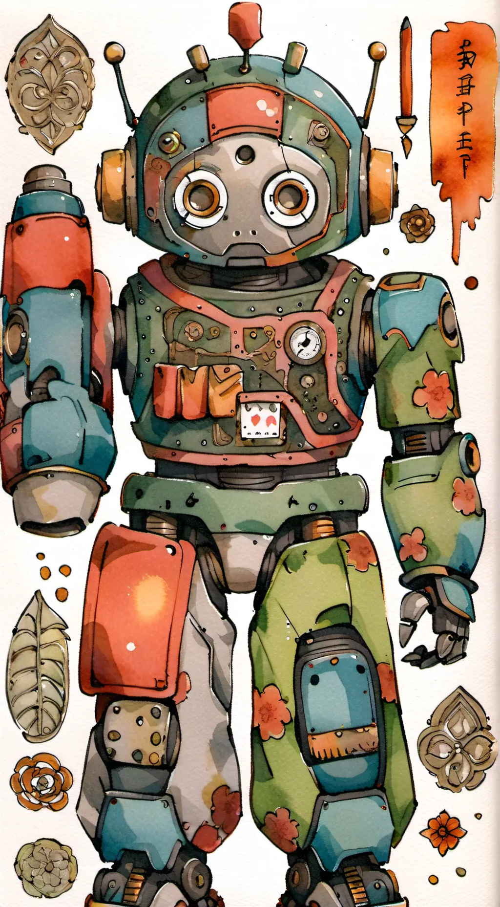 ai character: Quote-Bot background