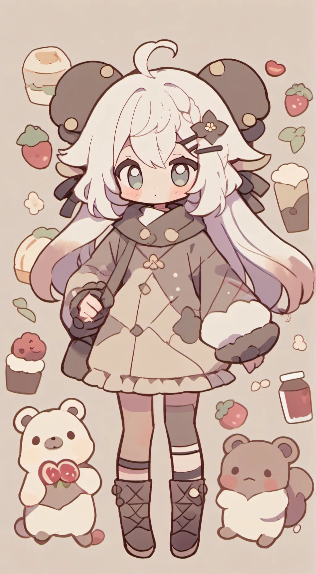 ai character: Reschool Alternate background