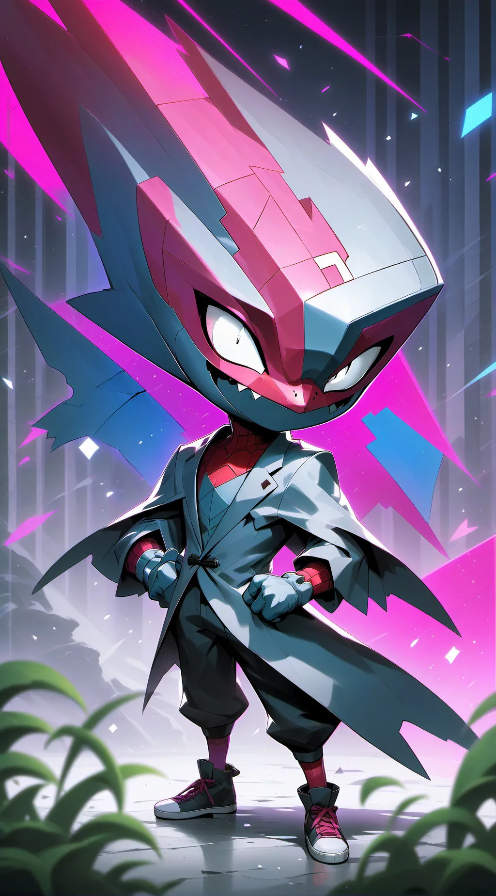 ai character: Sprunki hate raddy background